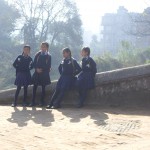 uczennice w Katmandu